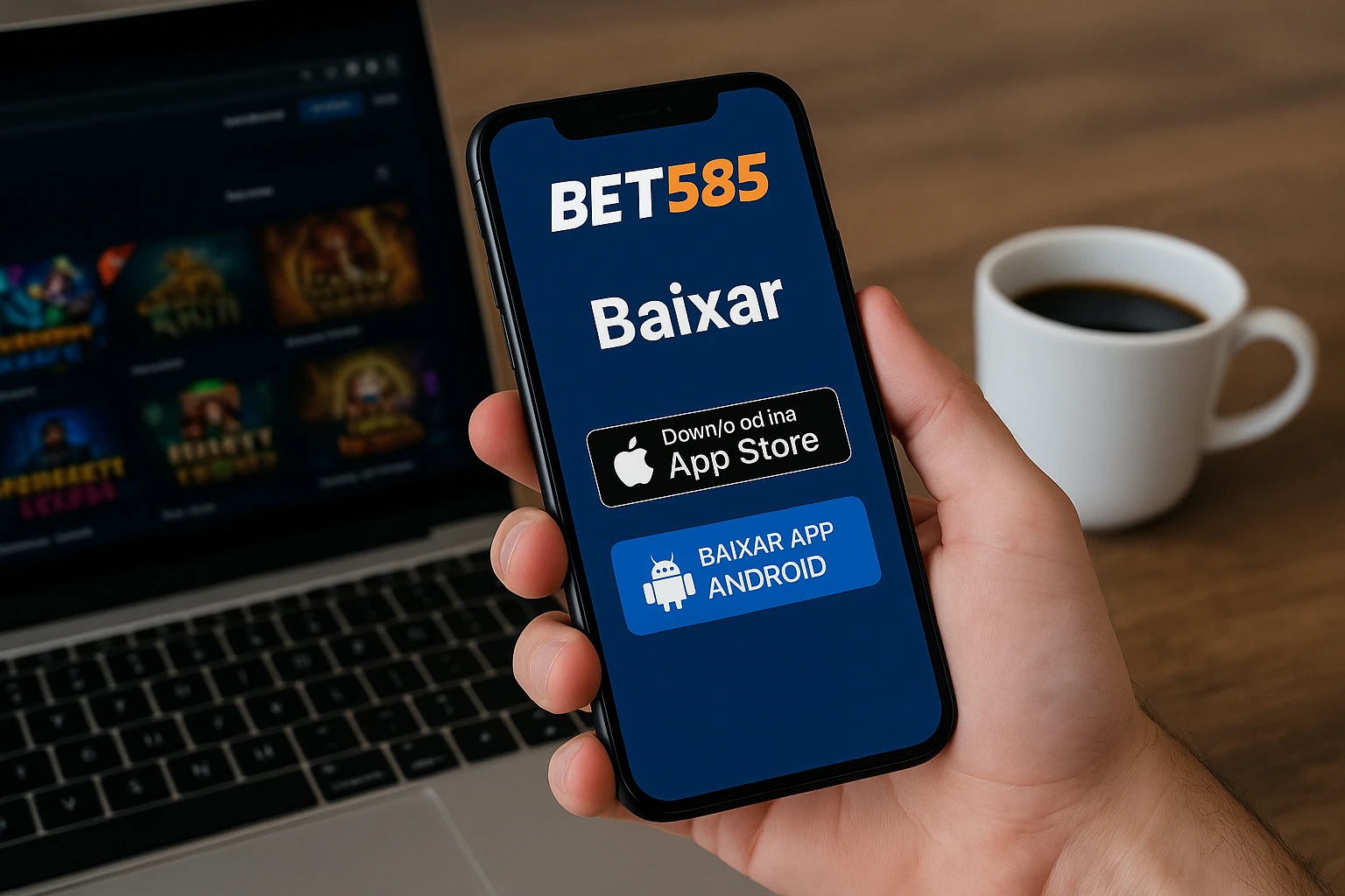 Baixar o BET585 Cassino App